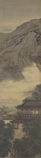 《竹苞松茂图》屏,清,袁江