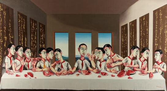 曾梵志作品香港拍出1.8亿港元创新高