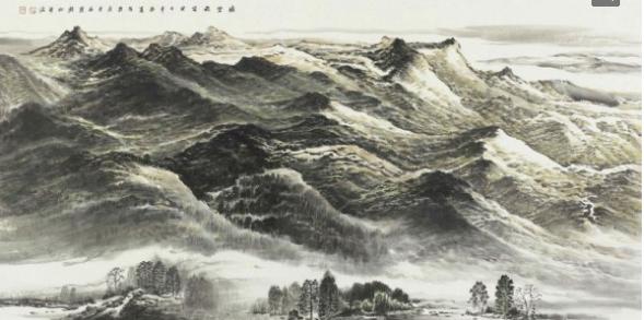 �㶫ʡˮī��Ʒ����չ 57λʵ����ˮī���Ҳ�չ