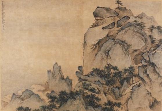《华山图》册, 明,王履作