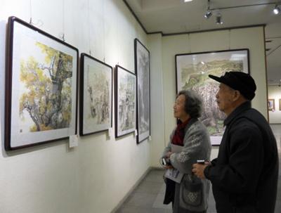 �������󡱻滭��Ʒչ�ӱ������ݿ�չ