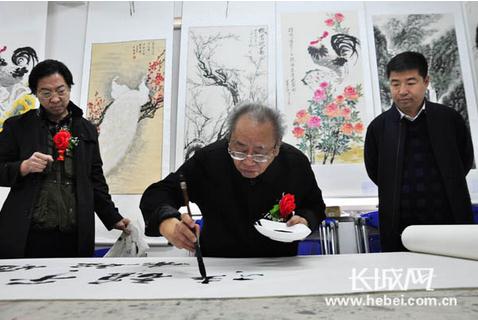 ���Ľ�ӱ�ʡ�Ͻ���Э���黭Ժ��չ��Ļ