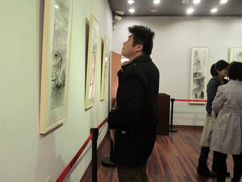 浙派山水青年画家推荐展杭州唐云艺术馆开幕