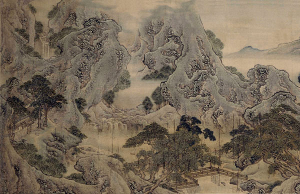 《绿墅堂图》卷,清乾隆四十三年(1778年),袁杓绘