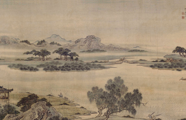 《绿墅堂图》卷,清乾隆四十三年(1778年),袁杓绘