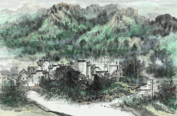 走近自然 •顾大明青绿山水画艺术展宁夏博物馆开展