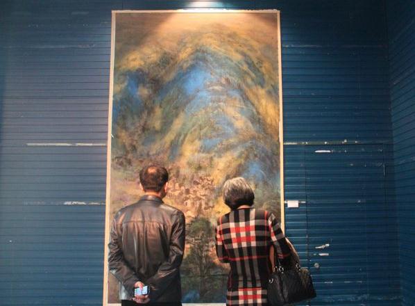 走近自然 •顾大明青绿山水画艺术展宁夏博物馆开展