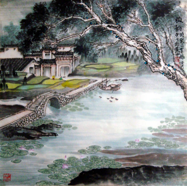 刘东方中国山水画写生作品
