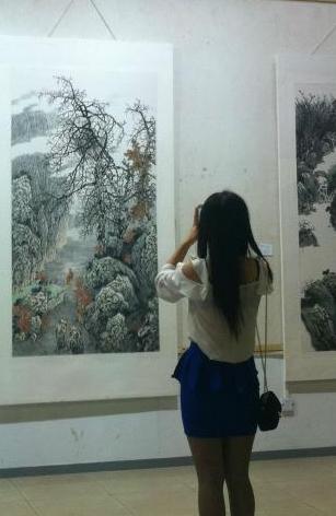 ��������ѧԺ�й���ѧԺ�����ʦ��Ʒչ������Ļ