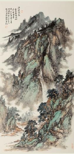 于新建的山水画:发乎性情 止于烟云