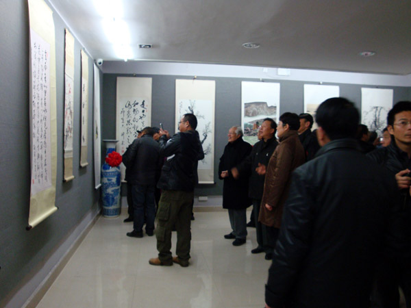 黄山市新安书画社成立三十周年书画展隆重开幕