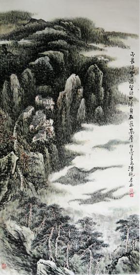 ���޾�ɽˮ����Ʒչ����������¥չ��