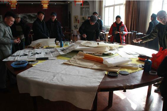 ���������黭Ժ�ٰ�2014ӭ�´��黭�ʻ�