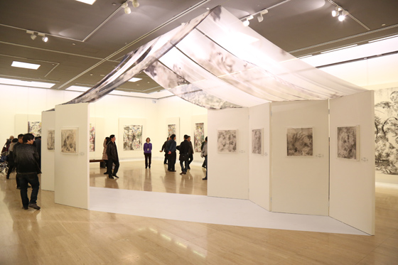 炫像·张卫水墨艺术展中国美术馆开幕