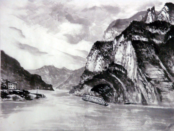 刘东方三峡采风系列-巫峡风光
