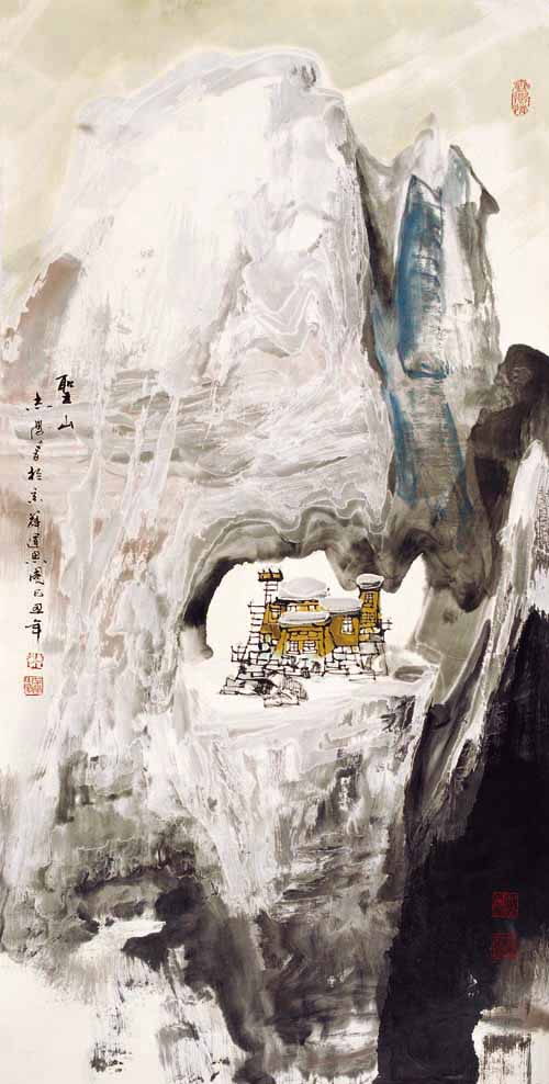 于志学先生作品-2009年 圣山