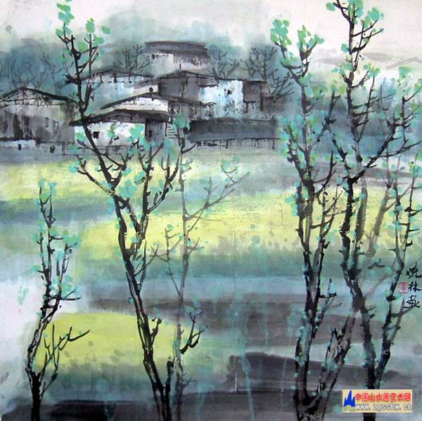 黄晓林先生国画作品欣赏