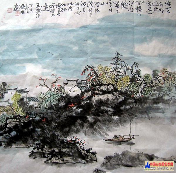 黄晓林先生国画作品欣赏
