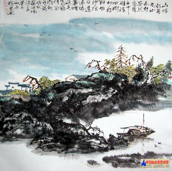 黄晓林先生国画作品欣赏