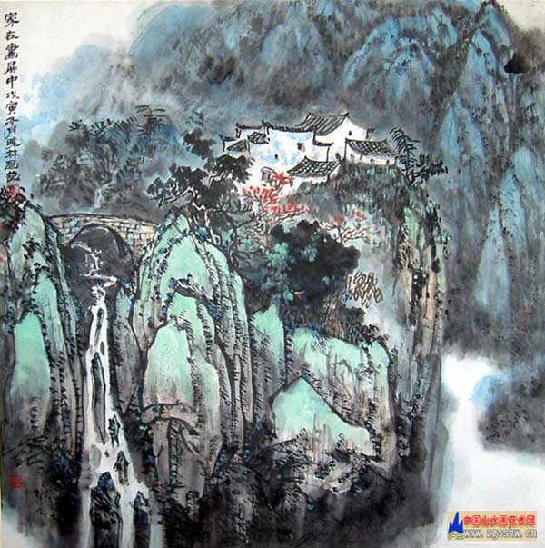 黄晓林先生国画作品欣赏