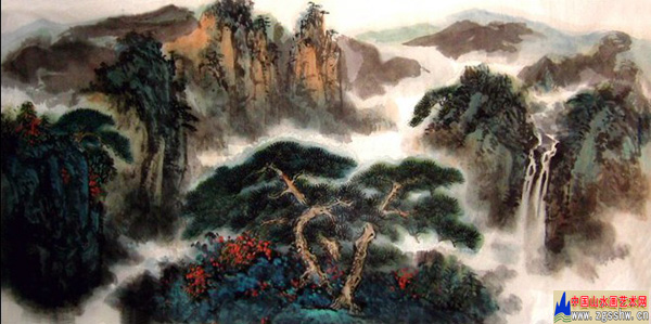 黄晓林先生国画作品欣赏