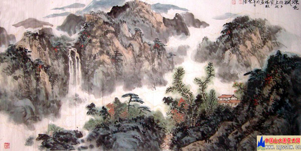 黄晓林先生国画作品欣赏