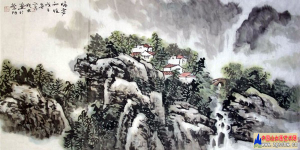 黄晓林先生国画作品欣赏