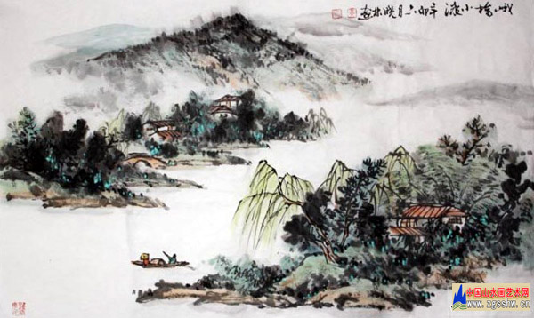 黄晓林先生国画作品欣赏