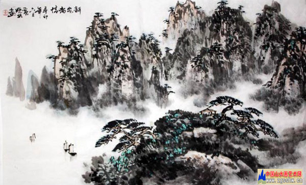 黄晓林先生国画作品欣赏