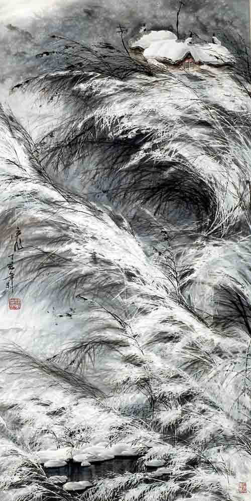 陈宇飞先生作品赏析-陈宇飞2007年 大寒