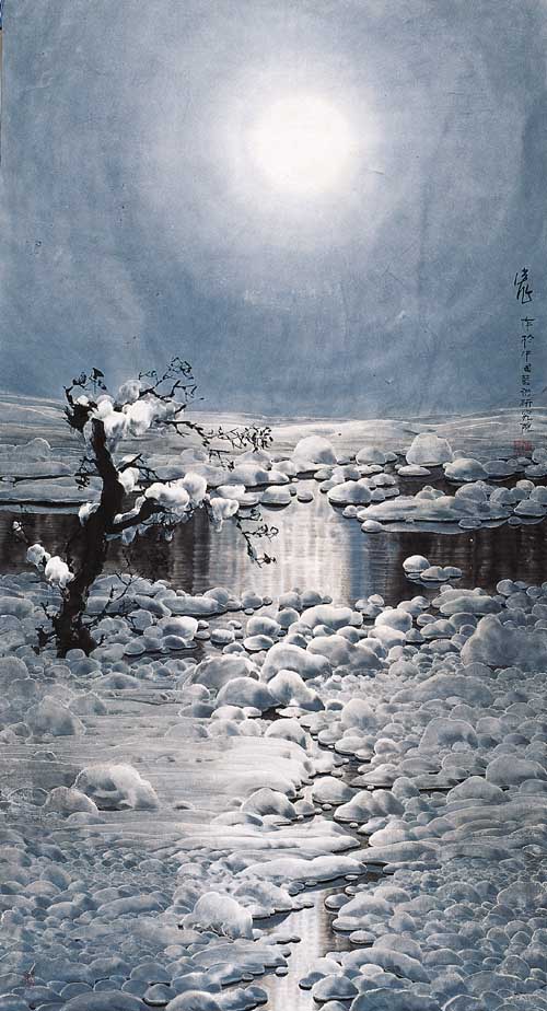 陈宇飞先生作品赏析-陈宇飞 月夜 2008年