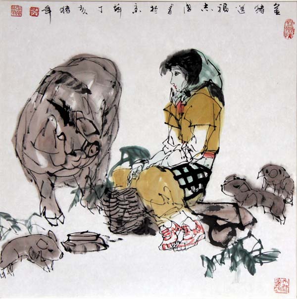 于志学先生作品赏析-丰年