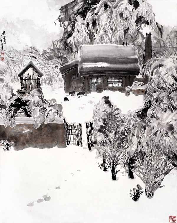 于志学先生作品赏析-魂系雪乡1981年 118x90