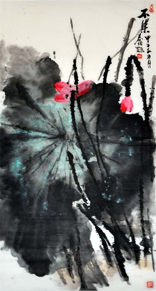 史春坡先生作品欣赏-不染甲子年115x70