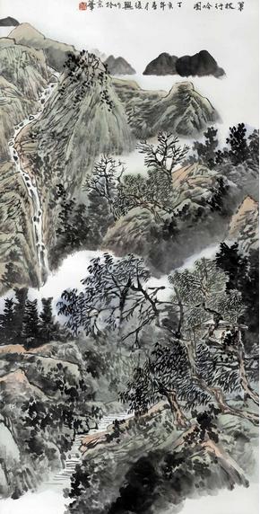 张复兴国画作品展在北京经典美术馆开展