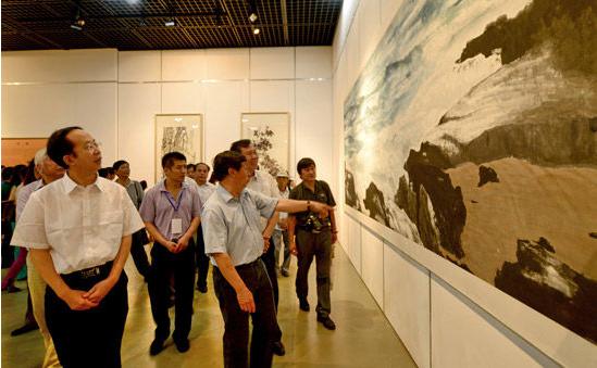 ���ٺ��黭��Ʒչɽ������ݿ�Ļ