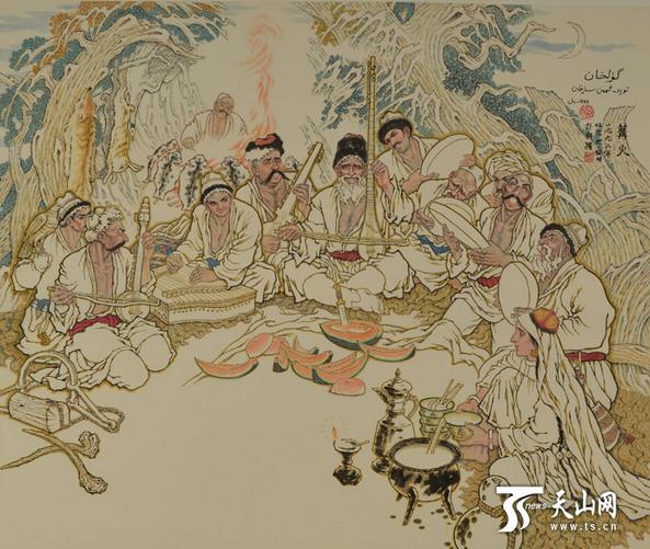 大美天山·新疆中国画全国行河南郑州开幕