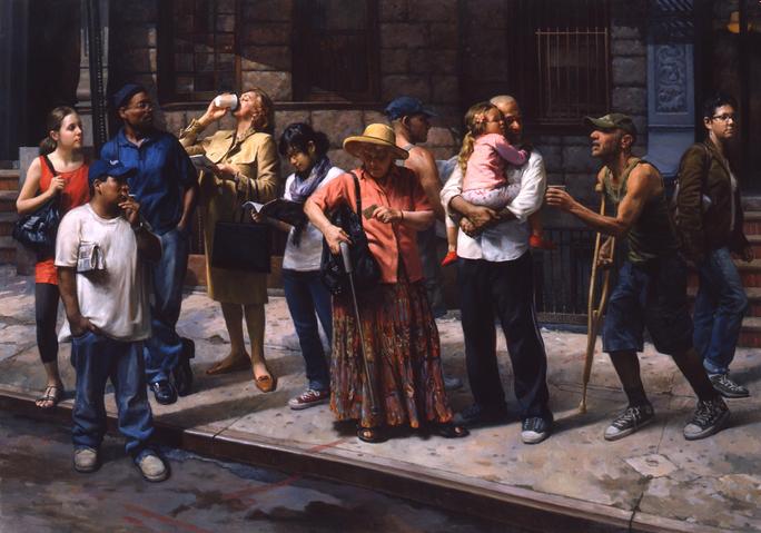 美国当代写实油画展亮相上海中华艺术宫