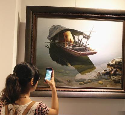 ��ɽ֮�������ʻ�����������չ չʾ����������ʽ 