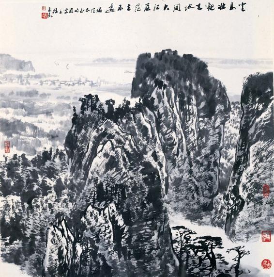 杜高杰先生作品(中国山水画艺术网编辑)