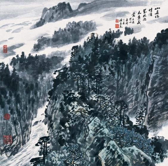 杜高杰先生作品(中国山水画艺术网编辑)