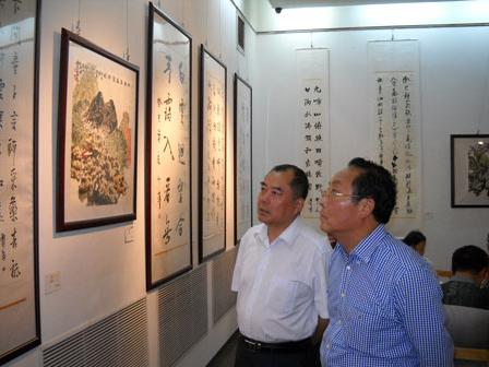 甘肃当代书画院第六届书画名家邀请展兰州开展