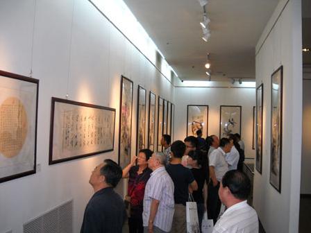 甘肃当代书画院第六届书画名家邀请展兰州开展