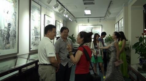 当代画坛六人展北京丹凤朝阳美术馆开幕