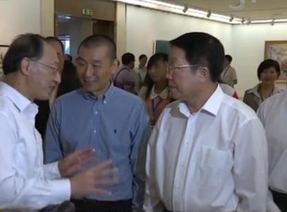 第八届中国体育美术精品展鲁迅美术学院开幕