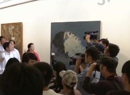 第八届中国体育美术精品展鲁迅美术学院开幕