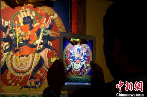 第三届西藏唐卡艺术博览会拉萨开幕