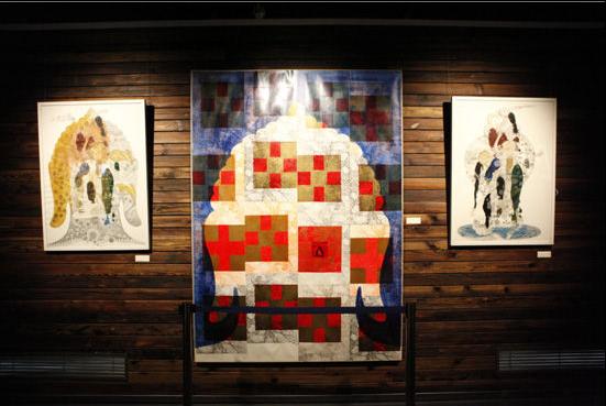 嘎玛·多吉次仁(吾要)艺术作品展亮相北京798