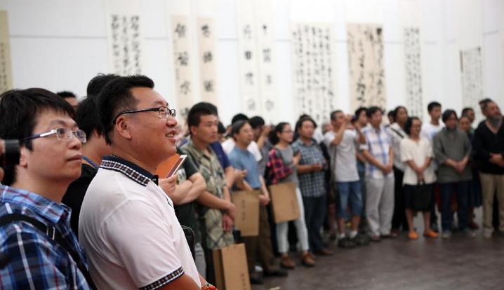 宋庄书法院在京成立 展出60余位书家力作