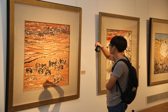林祥雄“天地求索”绘画作品世界巡展在京开幕